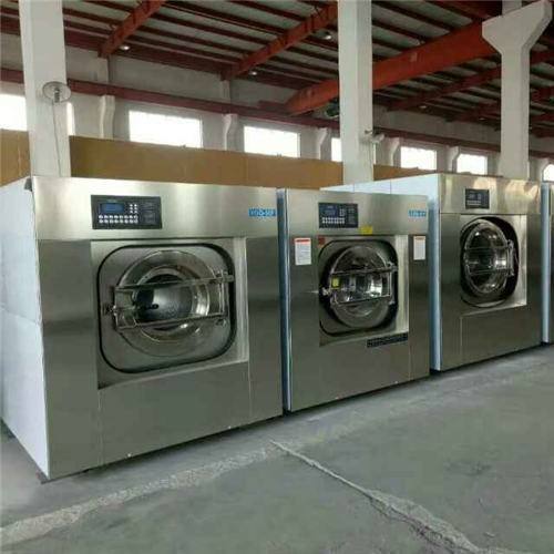 百?gòu)?qiáng)工業(yè)洗衣機(jī)（洗脫機(jī)）洗滌布草操作流程